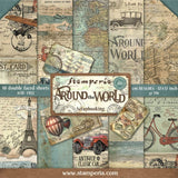 Block de cartulinas " Around The World” de 30.5x30.5 cm