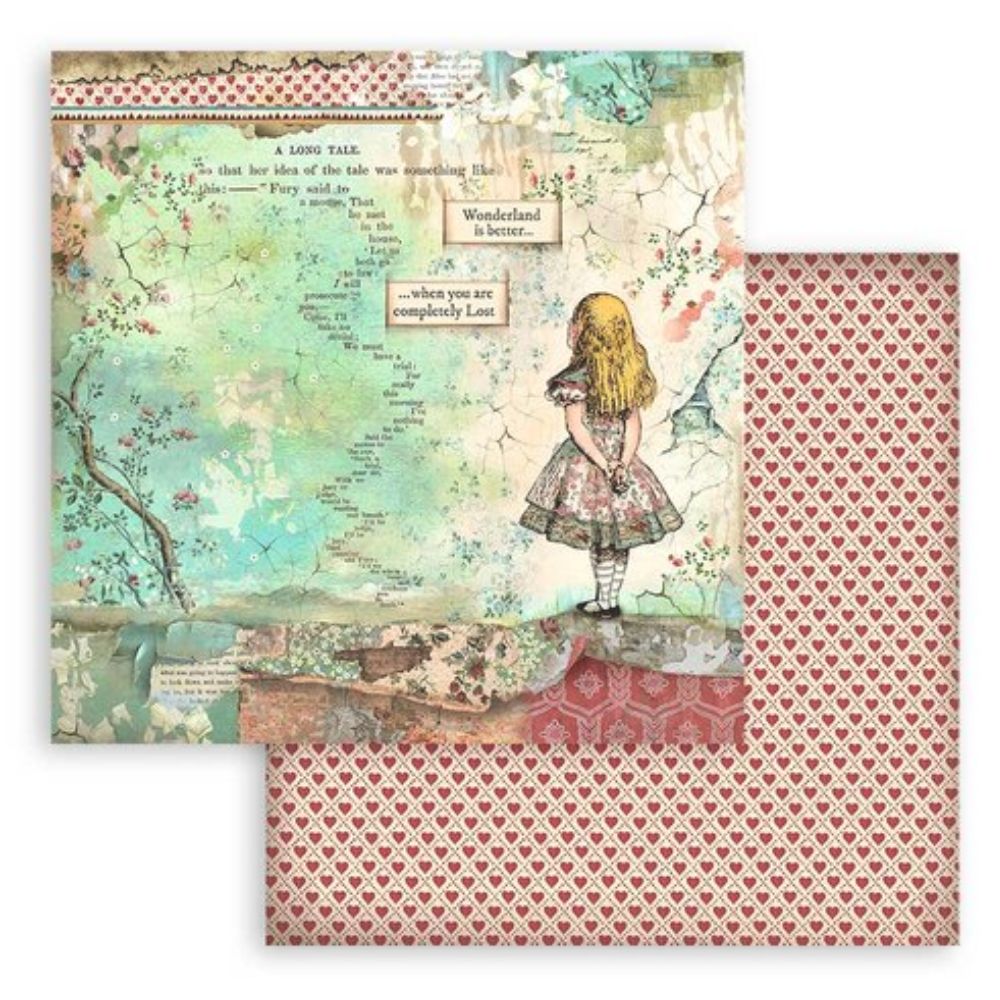 Block de cartulinas "Alice" de 30.5x30.5 cm