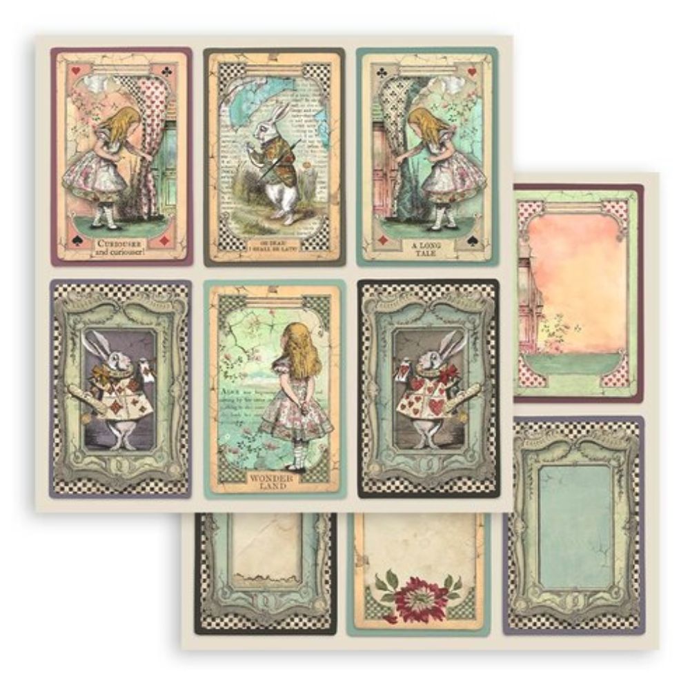 Block de cartulinas "Alice" de 30.5x30.5 cm