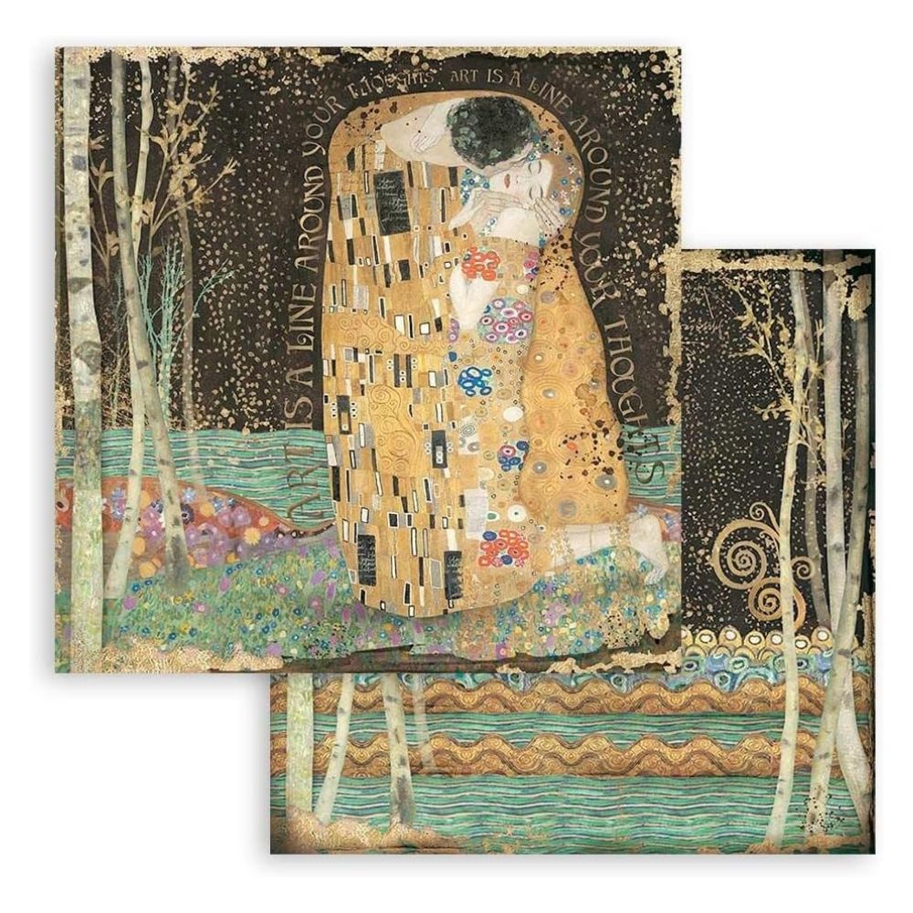 Block de cartulinas ''Klimt" de 30.5x30.5cm (vista 2)