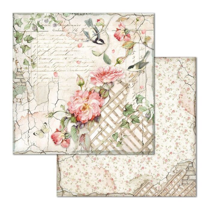 Block de cartulinas "House of Roses” de 20.3x20.3 cm (vista 2)