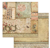 Block de cartulinas "Oriental Garden” de 20.3x20.3 cm (vista 5)