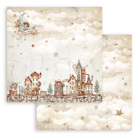 Block de cartulinas "Romantic Gear Up For Christmas" de 20.3x20.3cm - Navidad (vista 5)