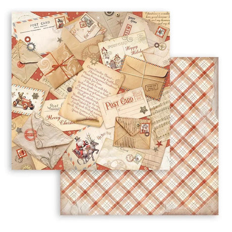 Block de cartulinas "Romantic Gear Up For Christmas" de 20.3x20.3cm - Navidad (vista 7)