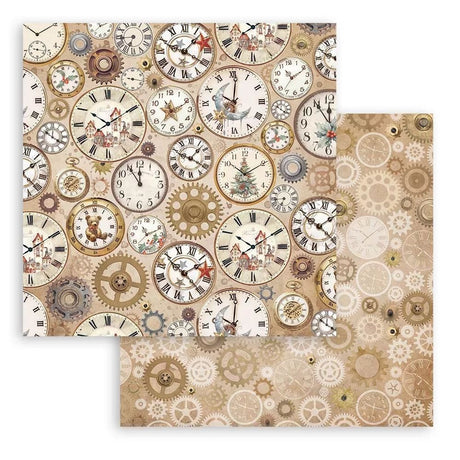 Block de cartulinas Fondos "Romantic Gear Up For Christmas" de 30.5x30.5 cm - Navidad (vista 2)