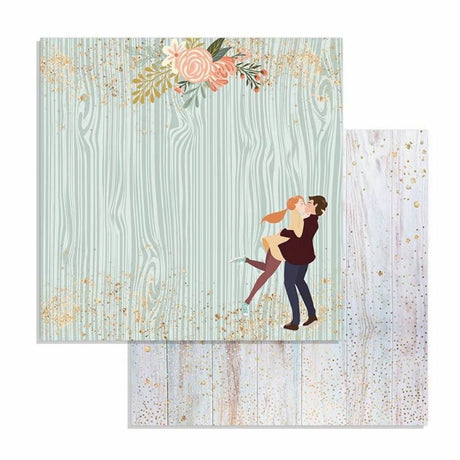Block de cartulinas "Love Story” de 20.3x20.3 cm (vista 4)