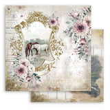 Block de cartulinas "Romantic Horses” de 20.3x20.3 cm (vista 4)