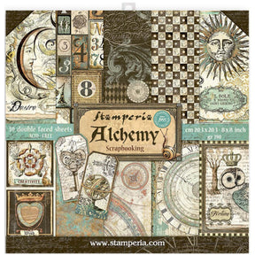 Block de cartulinas "Alchemy” de 20.3x20.3 cm