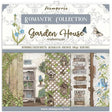 Block de cartulinas "Romantic Garden House” de 20.3x20.3 cm