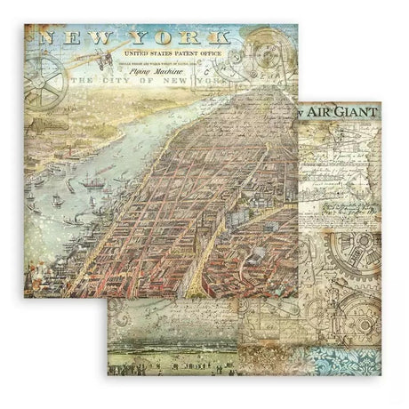 Block de cartulinas "Sir Vagabond Aviator” de 20.3x20.3 cm (vista 3)