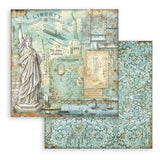 Block de cartulinas "Sir Vagabond Aviator” de 20.3x20.3 cm (vista 2)