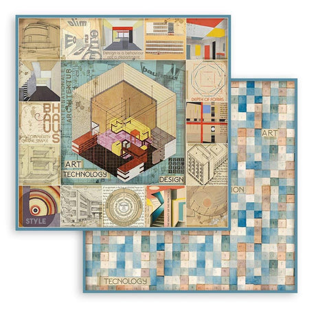 Block de cartulinas "Bauhaus” de 20.3x20.3 cm (vista 5)