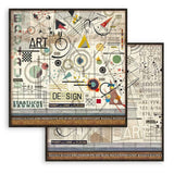 Block de cartulinas "Bauhaus” de 20.3x20.3 cm (vista 3)