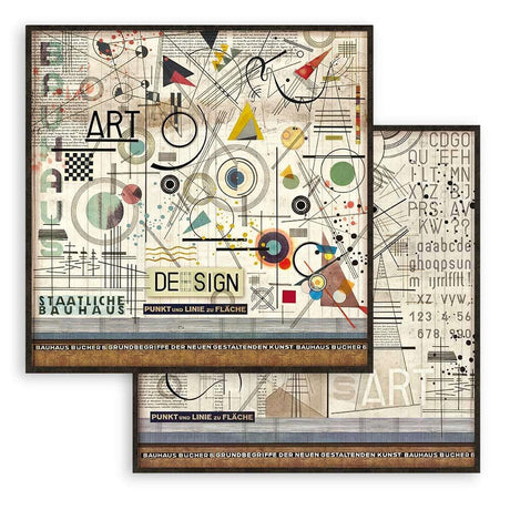 Block de cartulinas "Bauhaus” de 20.3x20.3 cm (vista 3)