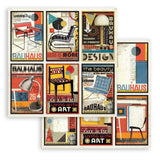 Block de cartulinas "Bauhaus” de 20.3x20.3 cm (vista 4)