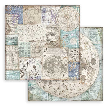 Block de cartulinas "Fondos Cosmos Infinity” de 20.3x20.3 cm (vista 4)