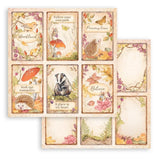 Block de cartulinas "Romantic Woodland” de 20.3x20.3 cm (vista 3)