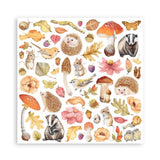 Block de cartulinas "Romantic Woodland” de 20.3x20.3 cm (vista 5)
