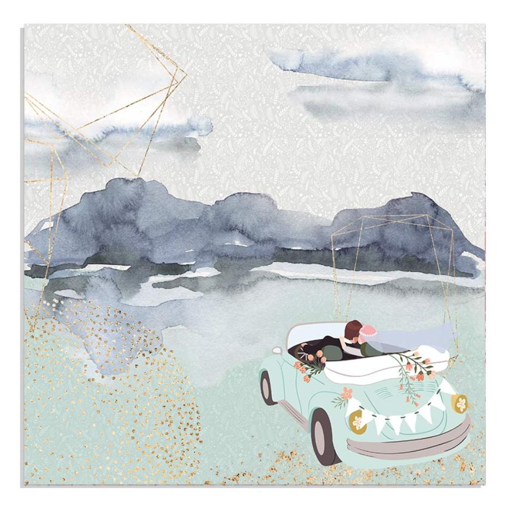 Block de cartulinas "Love Story” de 30.5x30.5cm (vista 2)