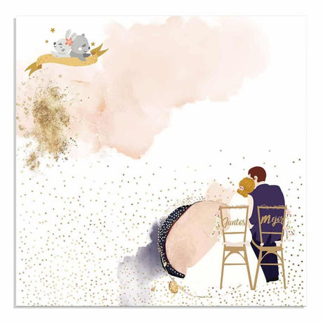 Block de cartulinas "Love Story” de 30.5x30.5cm (vista 4)