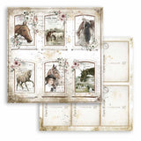 Block de cartulinas "Romantic Horses” de 30.5x30.5 cm (vista 4)