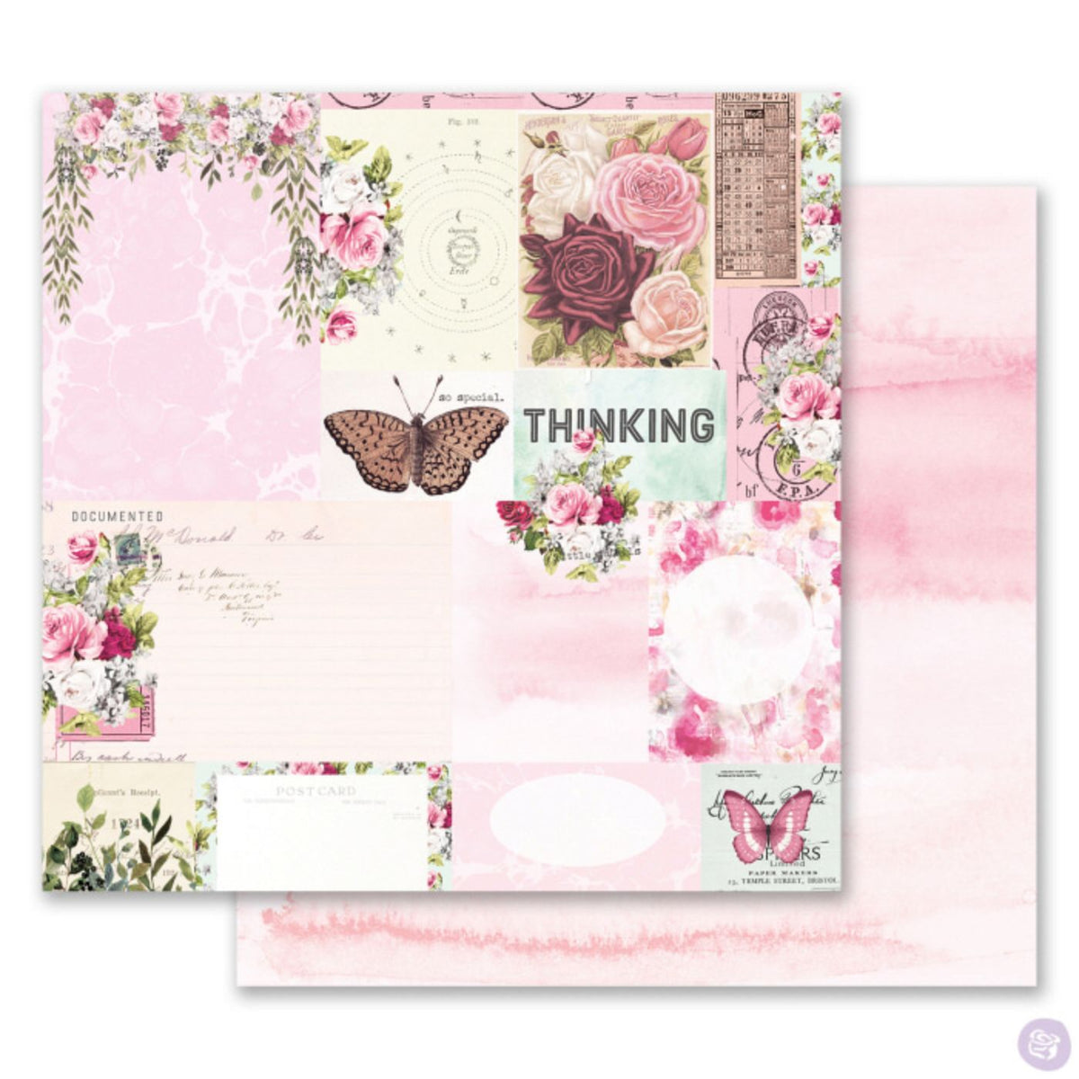 Block de Cartulinas Misty Rose 30.48x30.48cm (vista 7)
