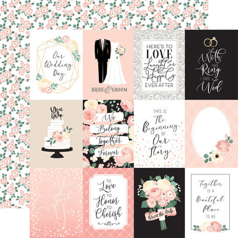 Pack de Cartulinas Wedding 30.48x30.48cm