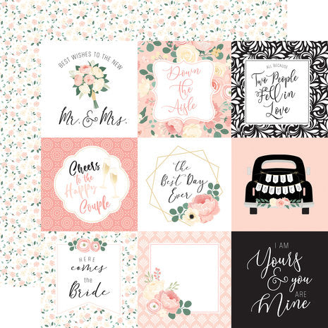 Pack de Cartulinas Wedding 30.48x30.48cm