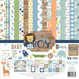 Pack de Cartulinas Baby Boy 30.48x30.48cm