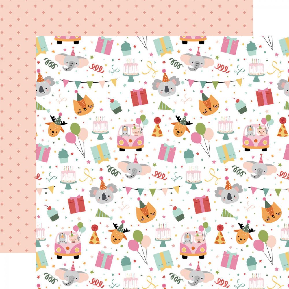 Pack de Cartulinas A Birthday Wish Girl 30.48x30.48cm