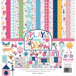 Pack de Cartulinas Play All Day Girl 30.48x30.48cm