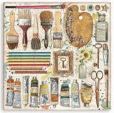 Block de cartulinas ''Atelier des Arts'' de 20.3x20.3cm (vista 3)