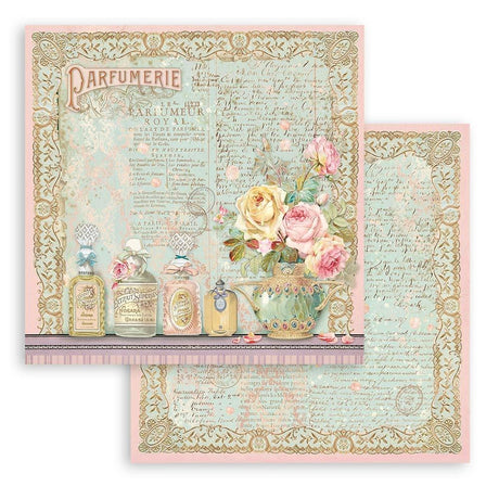 Block de cartulinas ''Rose Parfum'' 30.5x30.5cm (vista 4)