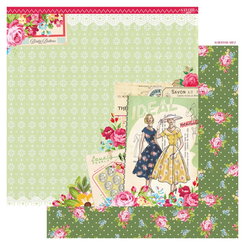 Block de Cartulinas Savoir Faire 30.5x30.5cm (vista 3)