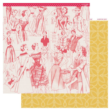 Block de Cartulinas Savoir Faire 30.5x30.5cm (vista 2)