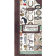 Collectables "Romantic Horses" de 15x30.5cm
