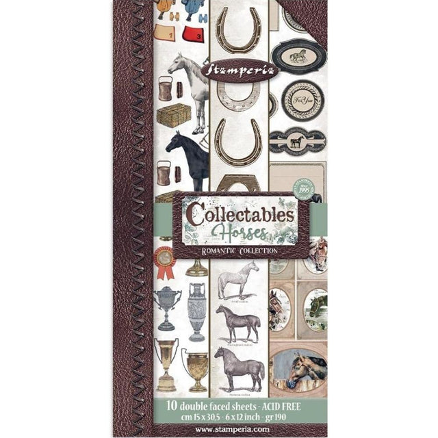Collectables "Romantic Horses" de 15x30.5cm