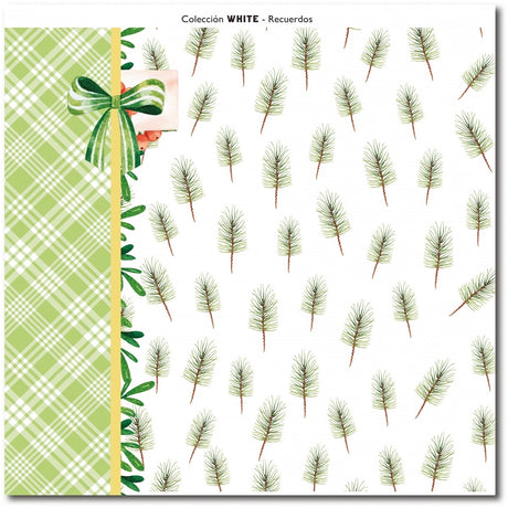 Pack de Cartulinas White - Navidad 30.5x30.5cm (vista 7)