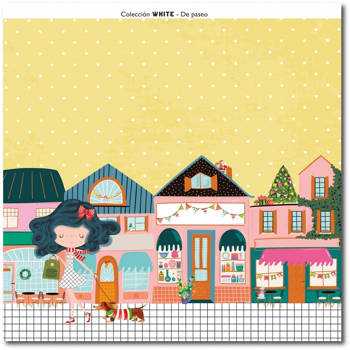 Pack de Cartulinas White - Navidad 30.5x30.5cm (vista 3)