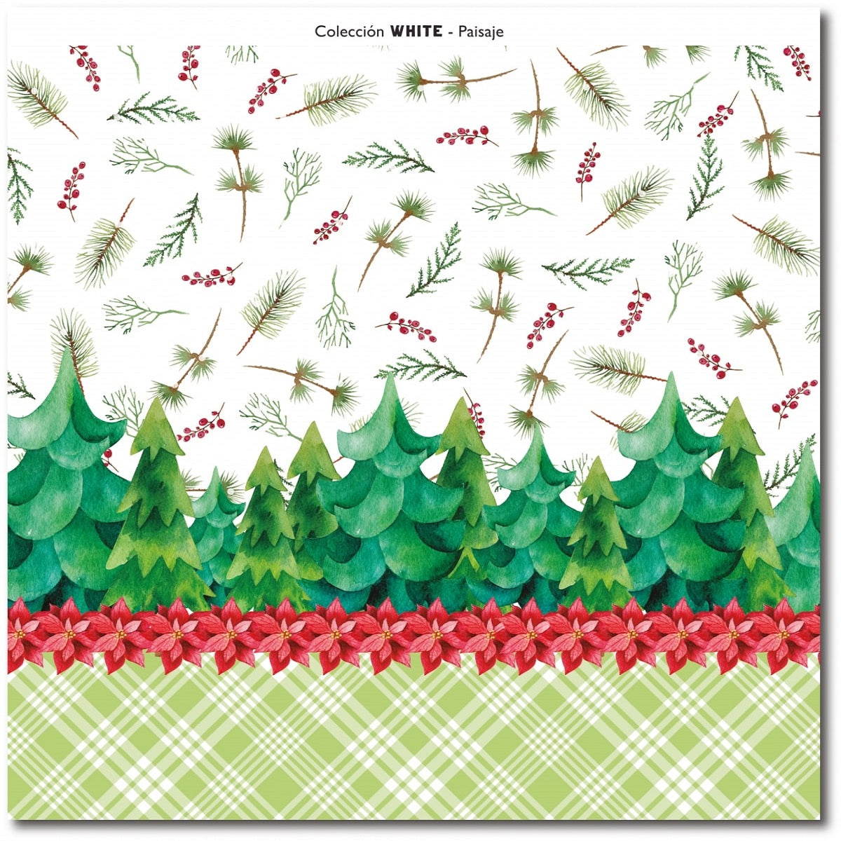 Pack de Cartulinas White - Navidad 30.5x30.5cm (vista 8)