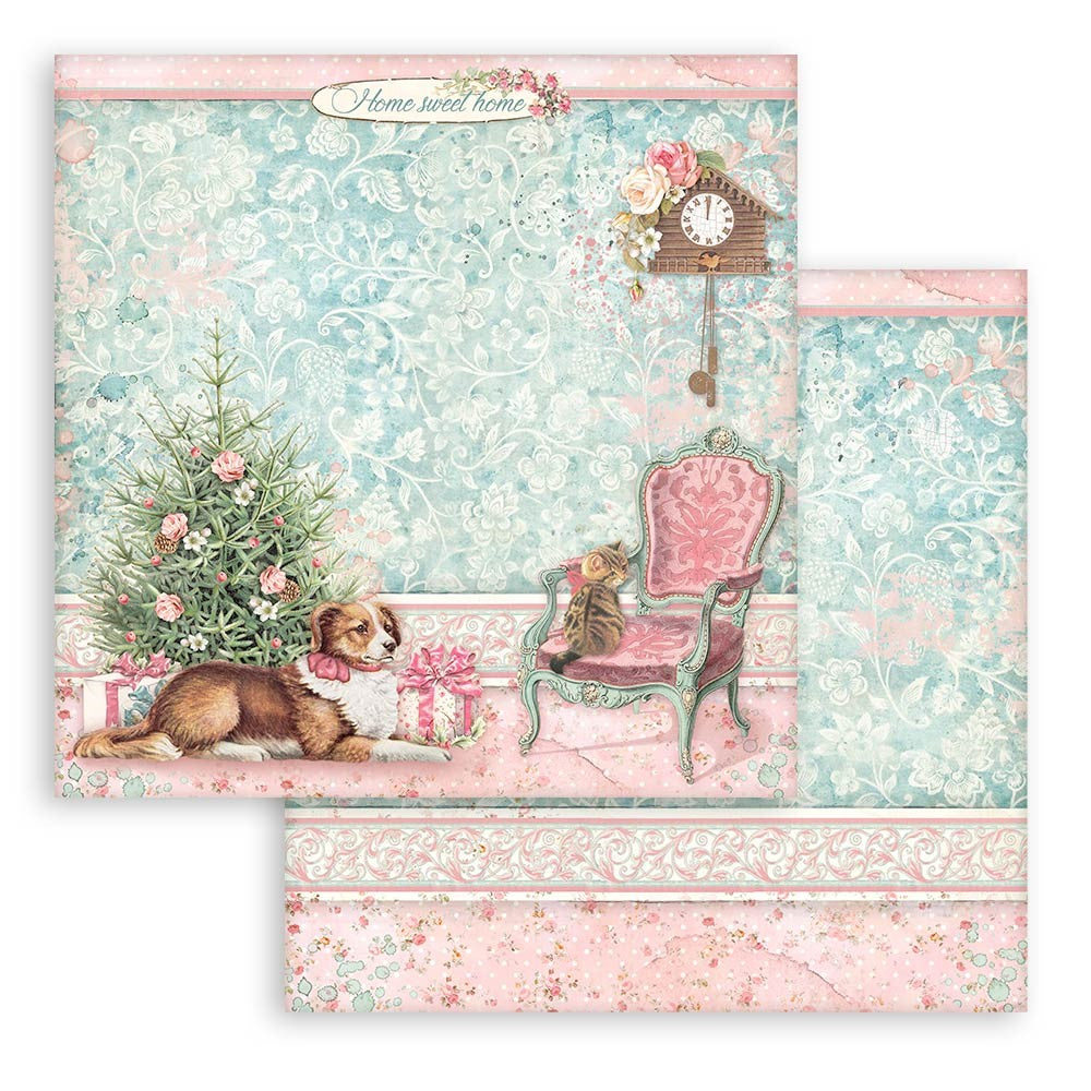 Block de cartulinas "Sweet Winter” de 30.5x30.5 cm (vista 2)