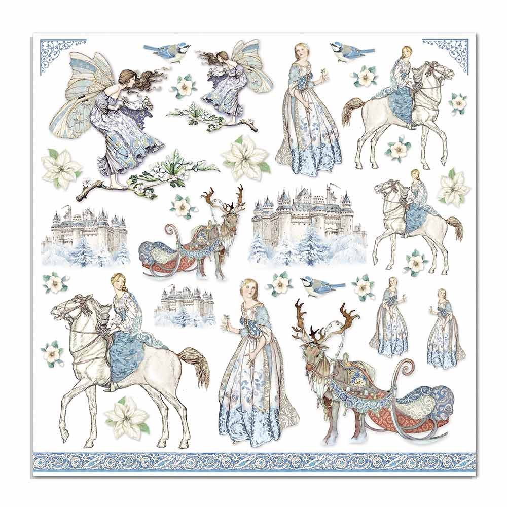 Block de cartulinas "Winter Tales” de 30.5x30.5 cm (vista 6)