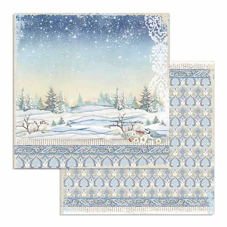 Block de cartulinas "Winter Tales” de 20.3x20.3 cm (vista 3)
