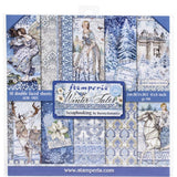 Block de cartulinas "Winter Tales” de 20.3x20.3 cm