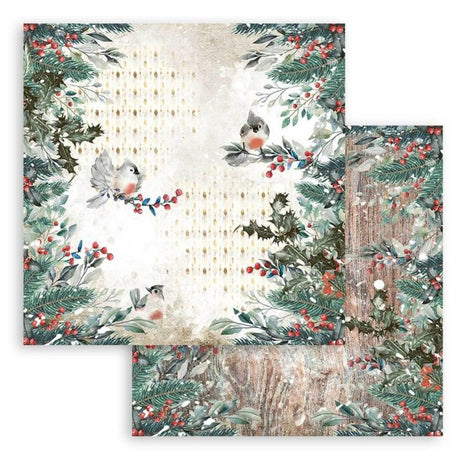 Block de cartulinas "Romantic Christmas” de 20.3x20.3 cm (vista 3)