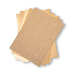 Block de Cartulinas Opulent Gold 50hj