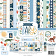 Pack de Cartulinas Welcome Baby Boy 30.48x30.48cm