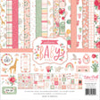 Pack de Cartulinas Welcome Baby Girl 30.48x30.48cm