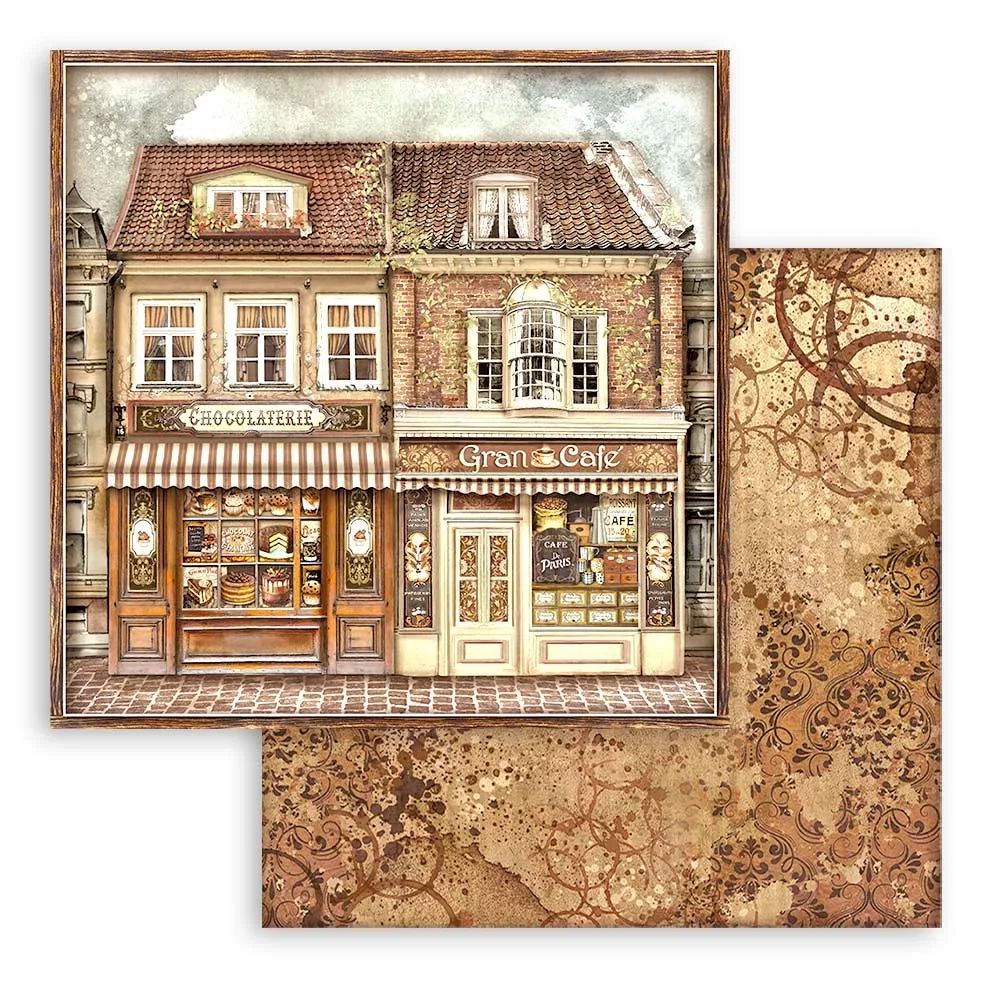 Block de cartulinas "Coffee and Chocolate" 30.5x30.5cm