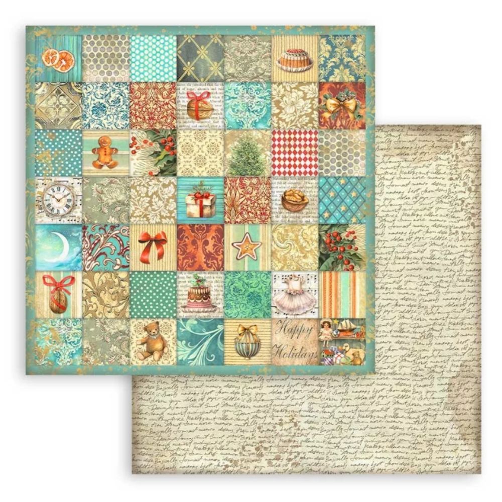 Block de cartulinas Fondo"The Nutcracker" - Cascanueces de 30.5x30.5cm (vista 3)